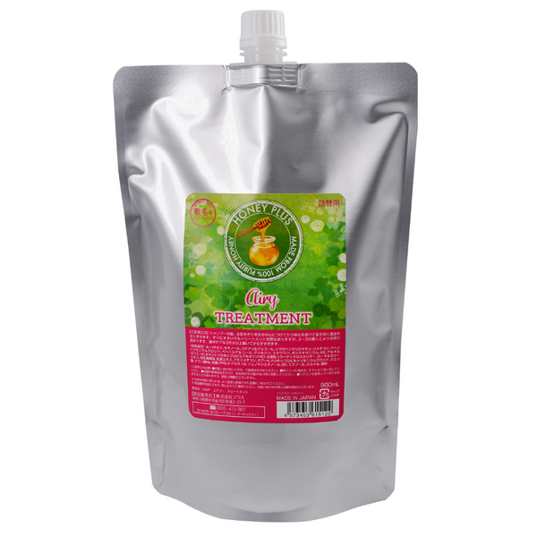 詰め替え🐝】ハニープラス エアリートリートメント 柔らかい髪用 900ml